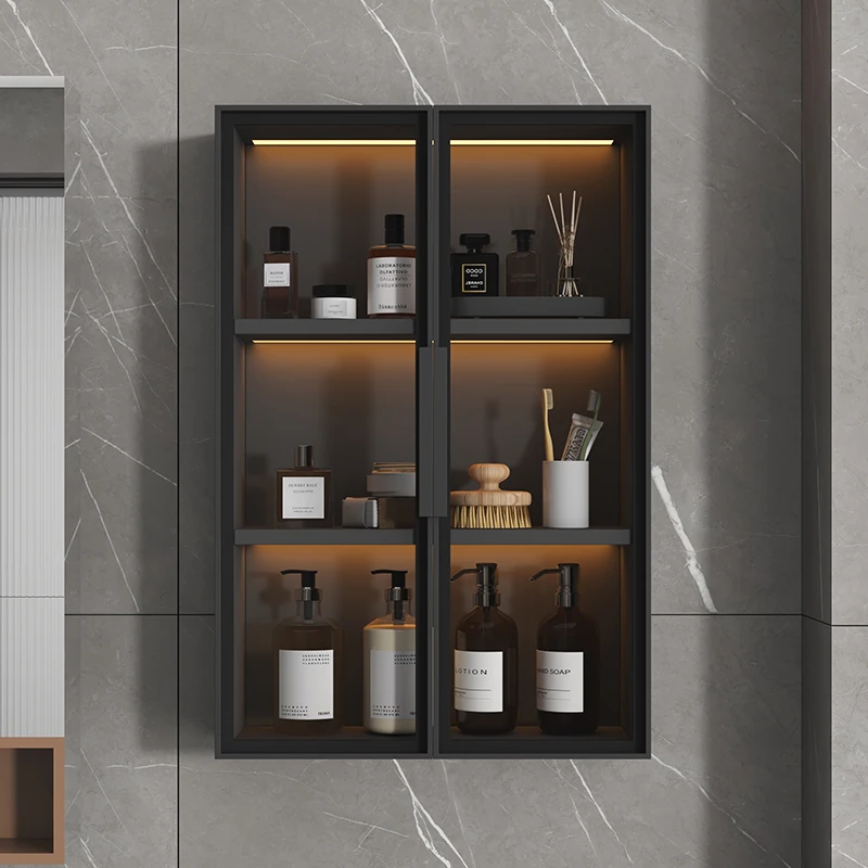 Light luxury bathroom hanging cabinet toilet solid wood locker wall-mounted toilet top storage rack
Light luxury bathroom hanging cabinet toilet solid wood locker wall-mounted toilet top storage rack