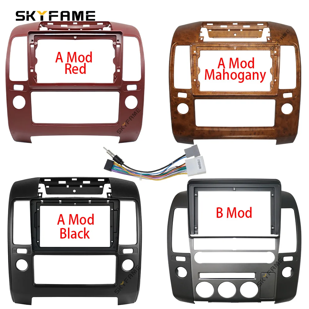 SKYFAME Car Frame Fascia Adapter Android Radio Dash Fitting Panel Kit For Nissan Navara D40 Frontier Pathfinder
SKYFAME Car Frame Fascia Adapter Android Radio Dash Fitting Panel Kit For Nissan Navara D40 Frontier Pathfinder
