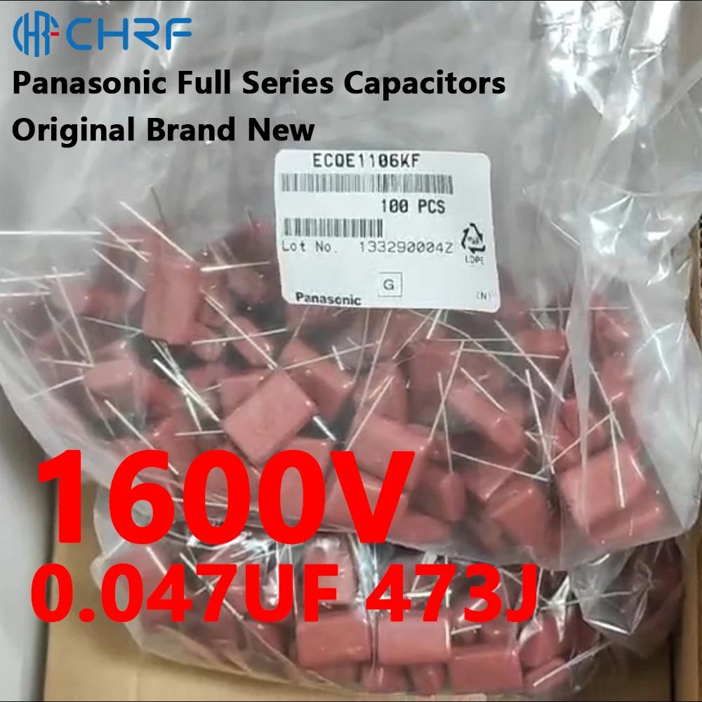 Тонкопленочные конденсаторы Panasonic ECWH16473JV 1600 В 0,047 мкФ 473J Полипропиленовый пленочный конденсатор Конденсаторы CBB
Тонкопленочные конденсаторы Panasonic ECWH16473JV 1600 В 0,047 мкФ 473J Полипропиленовый пленочный конденсатор Конденсаторы CBB