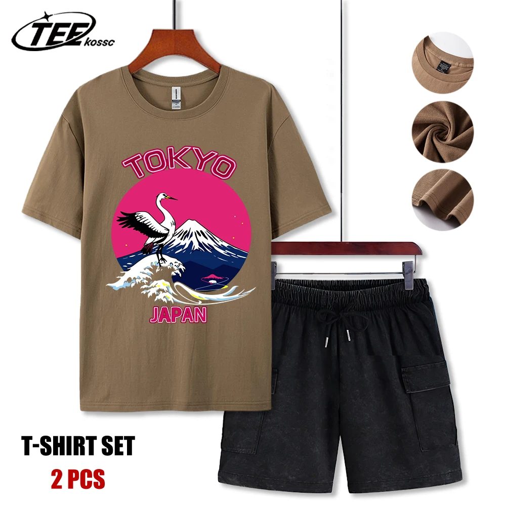 Tokyo Japan Mountain Wave Crane T Shirt Man All-Natch Hip Hop T-Shirts Trendy Cotton Sportswear Male Summer Loose Clothes Set
Tokyo Japan Mountain Wave Crane T Shirt Man All-Natch Hip Hop T-Shirts Trendy Cotton Sportswear Male Summer Loose Clothes Set