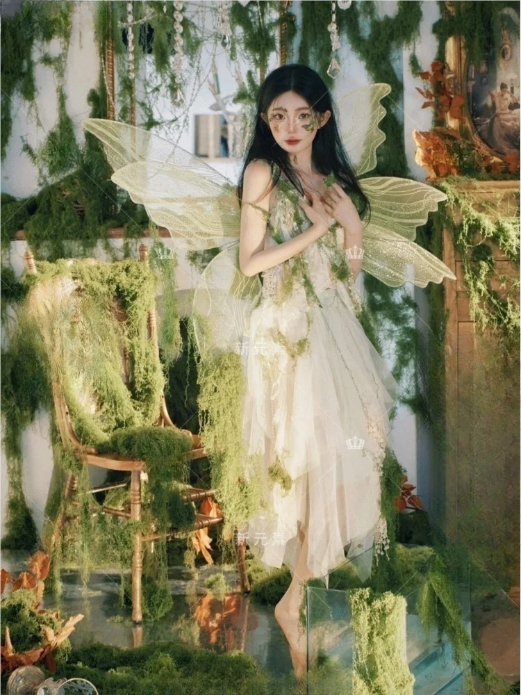 Green field photo shoot clothing fashionable outdoor travel photography and performance costumes
Green field photo shoot clothing fashionable outdoor travel photography and performance costumes