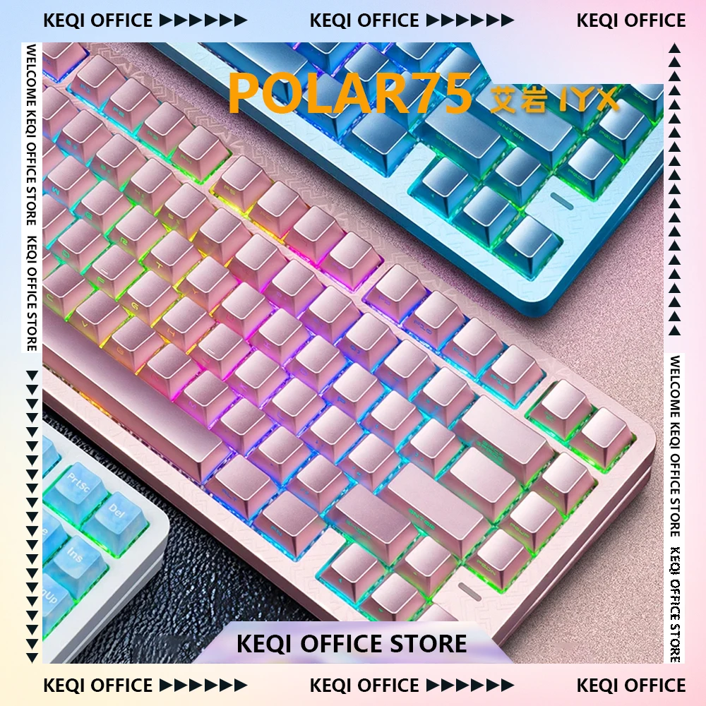 Iyx Polar75 Magnetic Switch Mechanical Keyboard Wired 81 Keys 8000Hz 0.01mmRT Custom RGB Gaming Keyboard PC Accessory Gifts
Iyx Polar75 Magnetic Switch Mechanical Keyboard Wired 81 Keys 8000Hz 0.01mmRT Custom RGB Gaming Keyboard PC Accessory Gifts