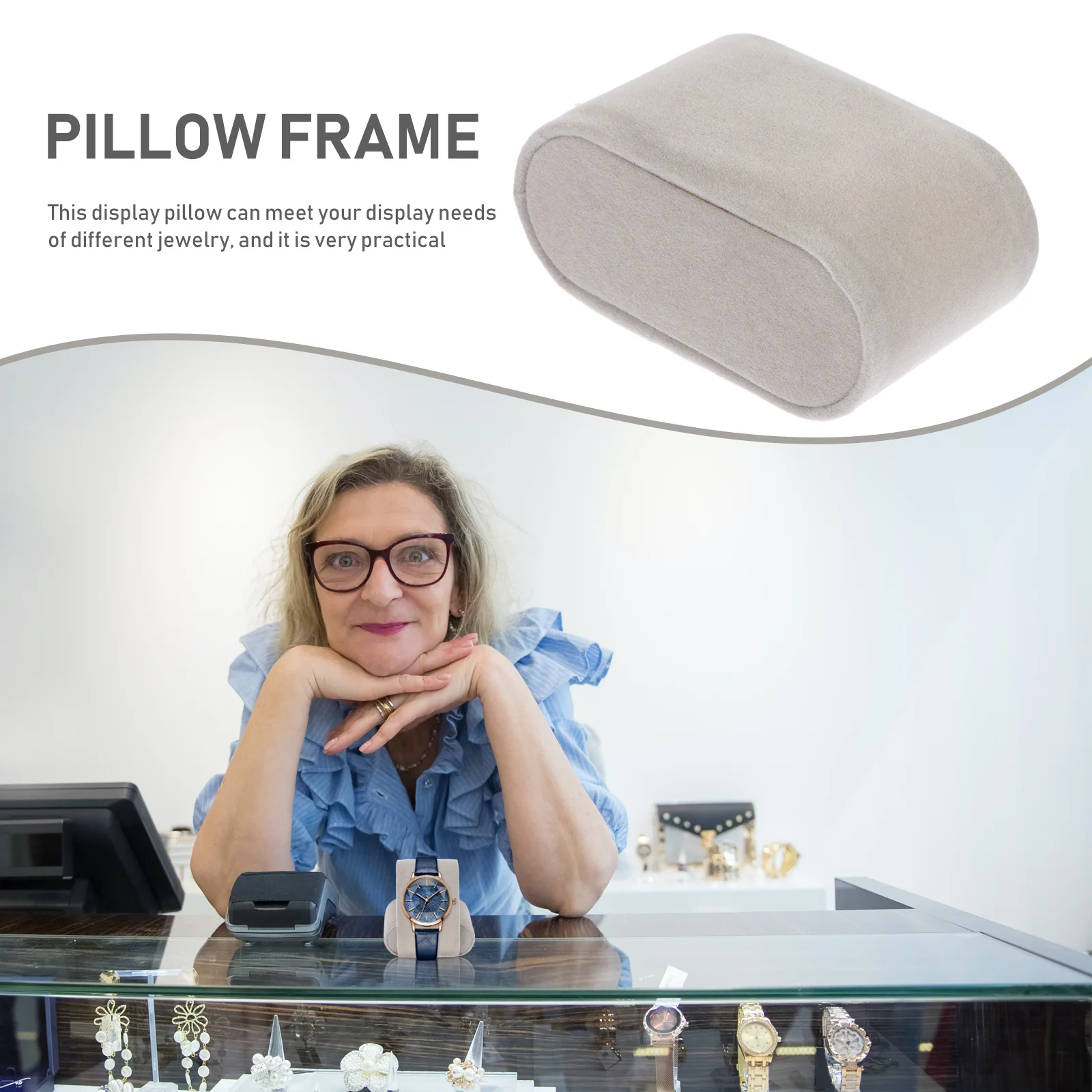 10pcs For Box Jewelry Display Watch Pillow Holder Cushion Bracelet Holder Bangle Display Pillow Chain Watch Pad 
10pcs For Box Jewelry Display Watch Pillow Holder Cushion Bracelet Holder Bangle Display Pillow Chain Watch Pad