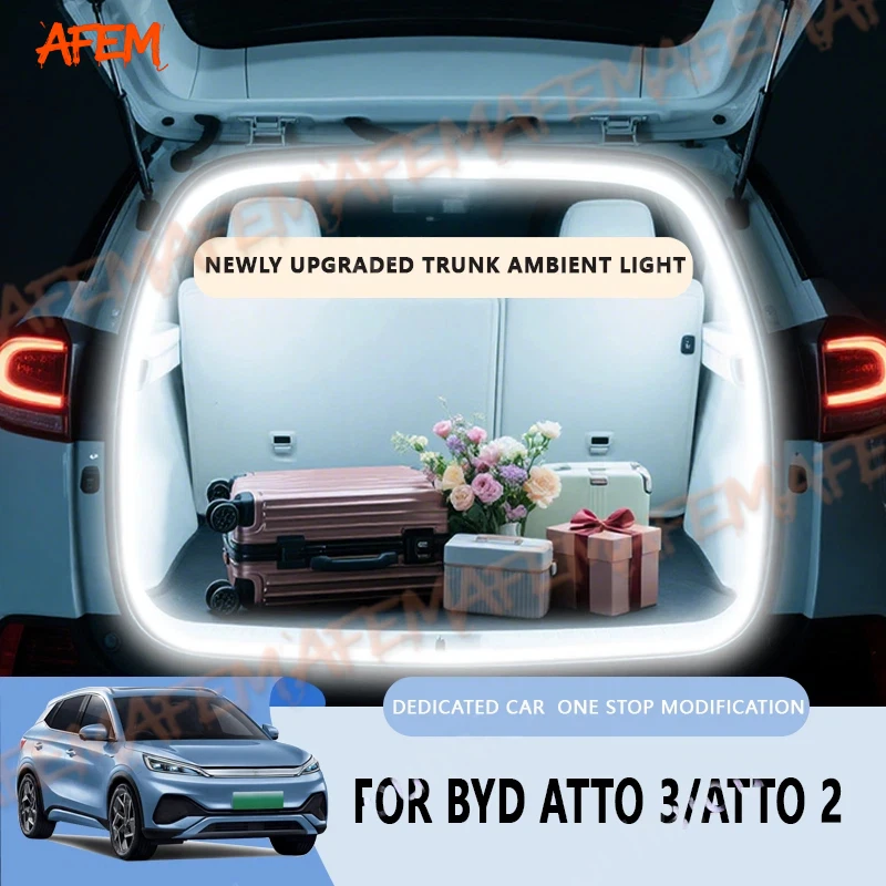For BYD ATTO 3/BYD ATTO 2 Trunk Light modification light Atmosphere lights White warm white Rear Trunk LED Light Bar
For BYD ATTO 3/BYD ATTO 2 Trunk Light modification light Atmosphere lights White warm white Rear Trunk LED Light Bar