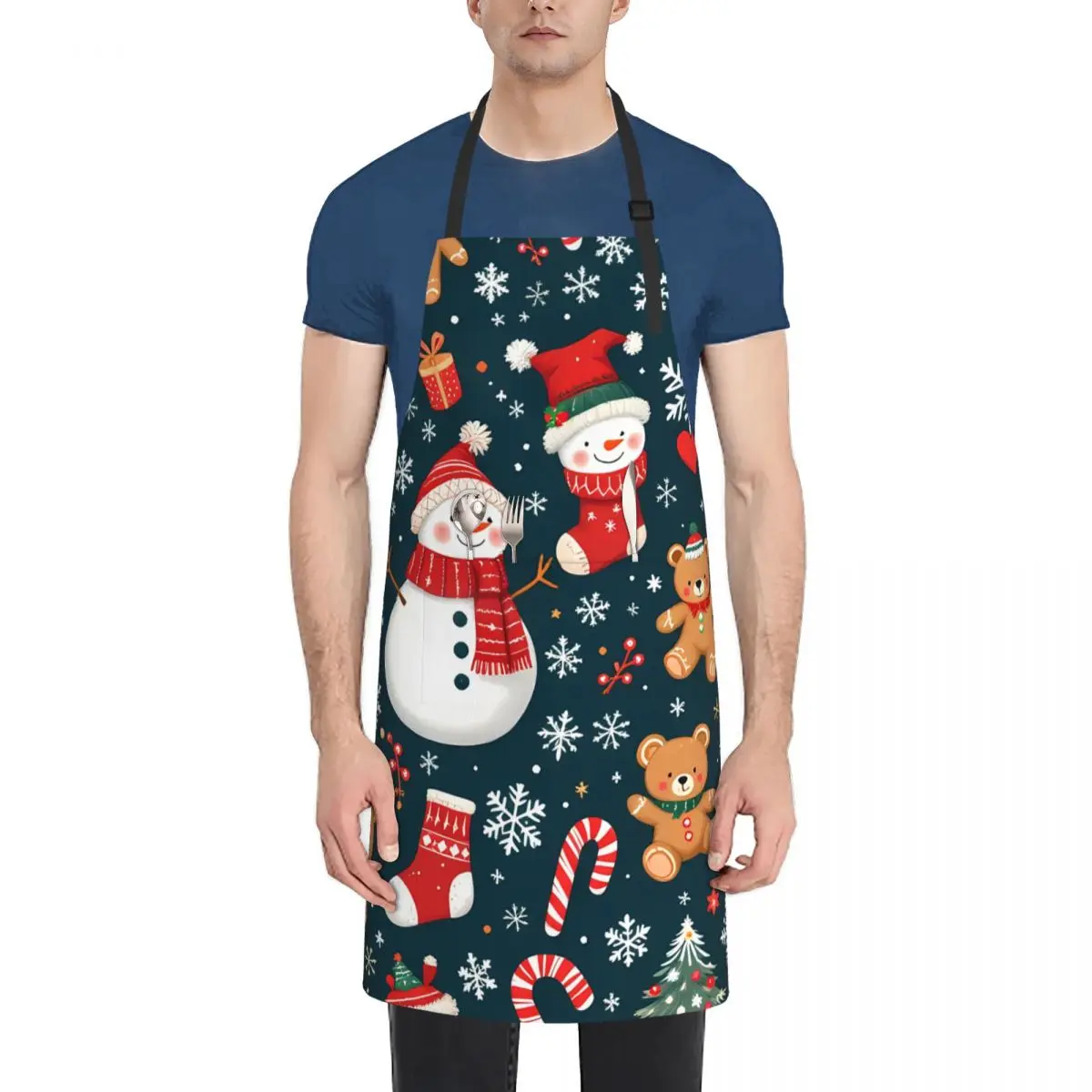 Merry Christmas Gifts Adjustable Kitchen Apron Multi-functional Apron for Cooking, Baking & Household Chores
Merry Christmas Gifts Adjustable Kitchen Apron Multi-functional Apron for Cooking, Baking & Household Chores