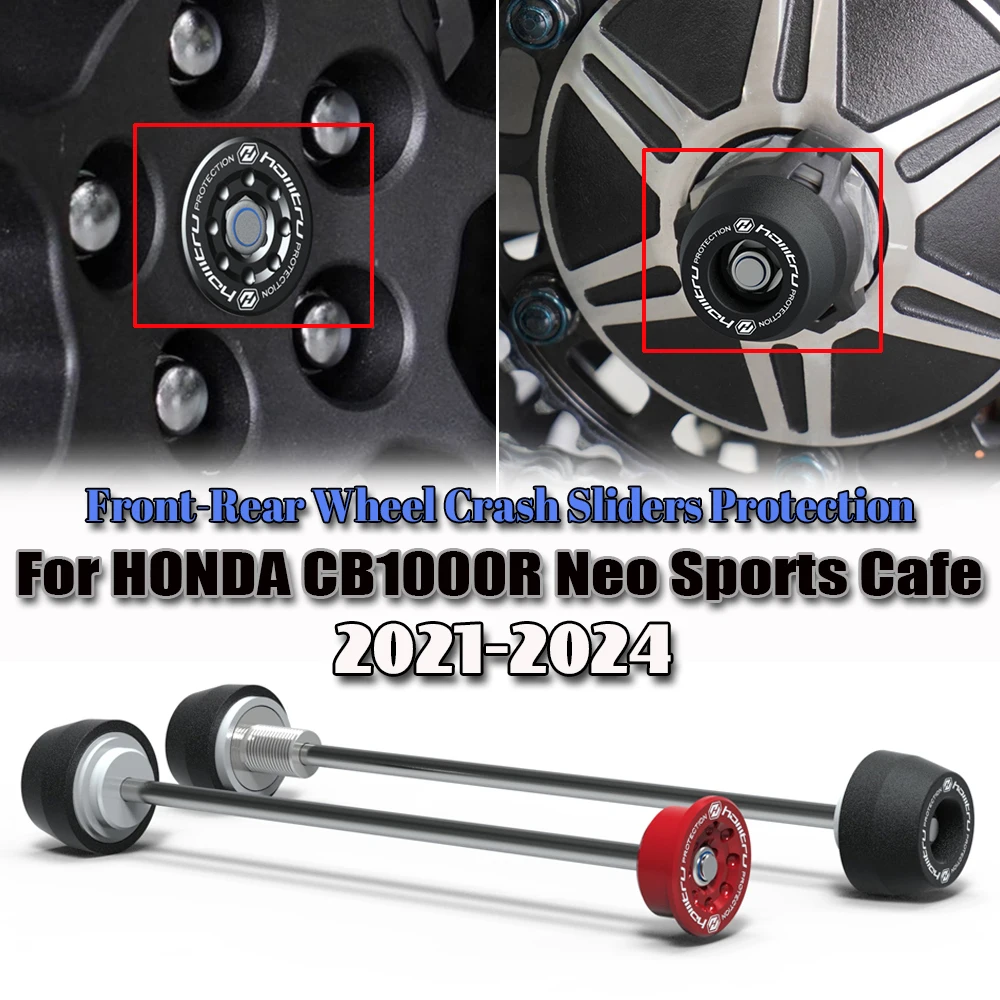 For HONDA CB1000R Neo Sports Cafe 2021 2022 2023 2024 Motorcycle Front Rear Wheel Spindle Crash Protection 
For HONDA CB1000R Neo Sports Cafe 2021 2022 2023 2024 Motorcycle Front Rear Wheel Spindle Crash Protection