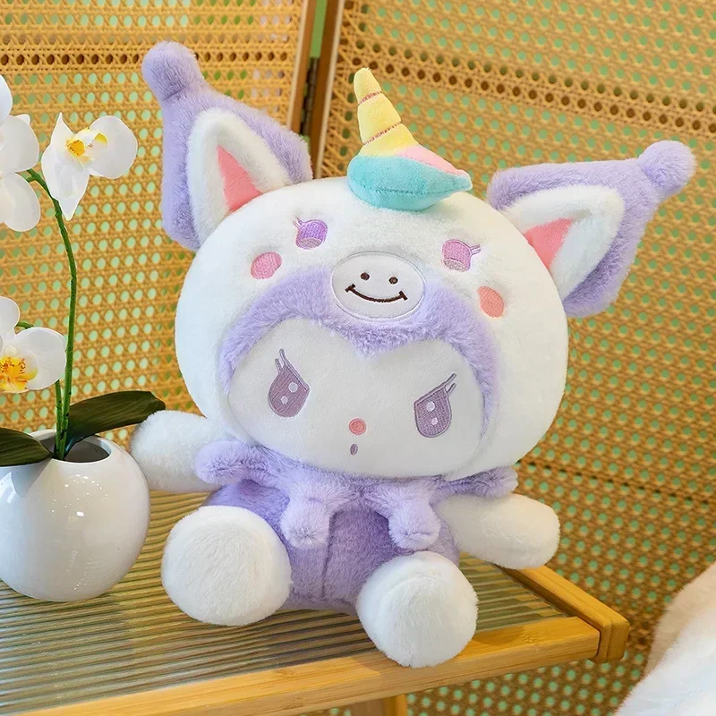 Cute Kuromi turns into a unicorn doll plush toy super cute doll girl girlfriend children's birthday gift40/50cm
Cute Kuromi turns into a unicorn doll plush toy super cute doll girl girlfriend children's birthday gift40/50cm