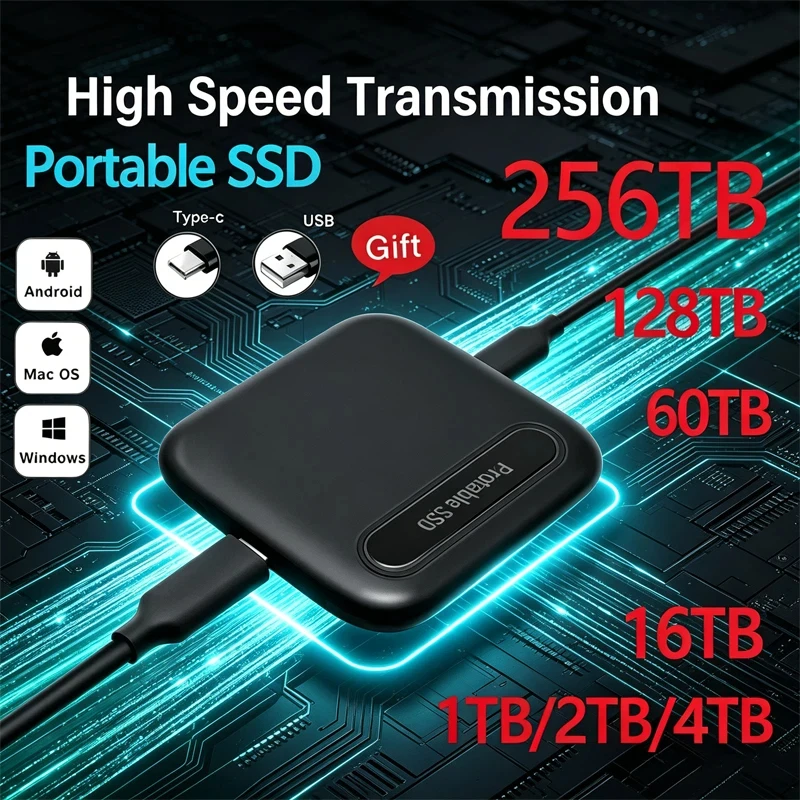 New Original External for Laptop PC Desktop 2TB 4TB 8TB Hard Drive Portable SSD Hard Disk USB3.1 Solid Drive Storage Device
New Original External for Laptop PC Desktop 2TB 4TB 8TB Hard Drive Portable SSD Hard Disk USB3.1 Solid Drive Storage Device