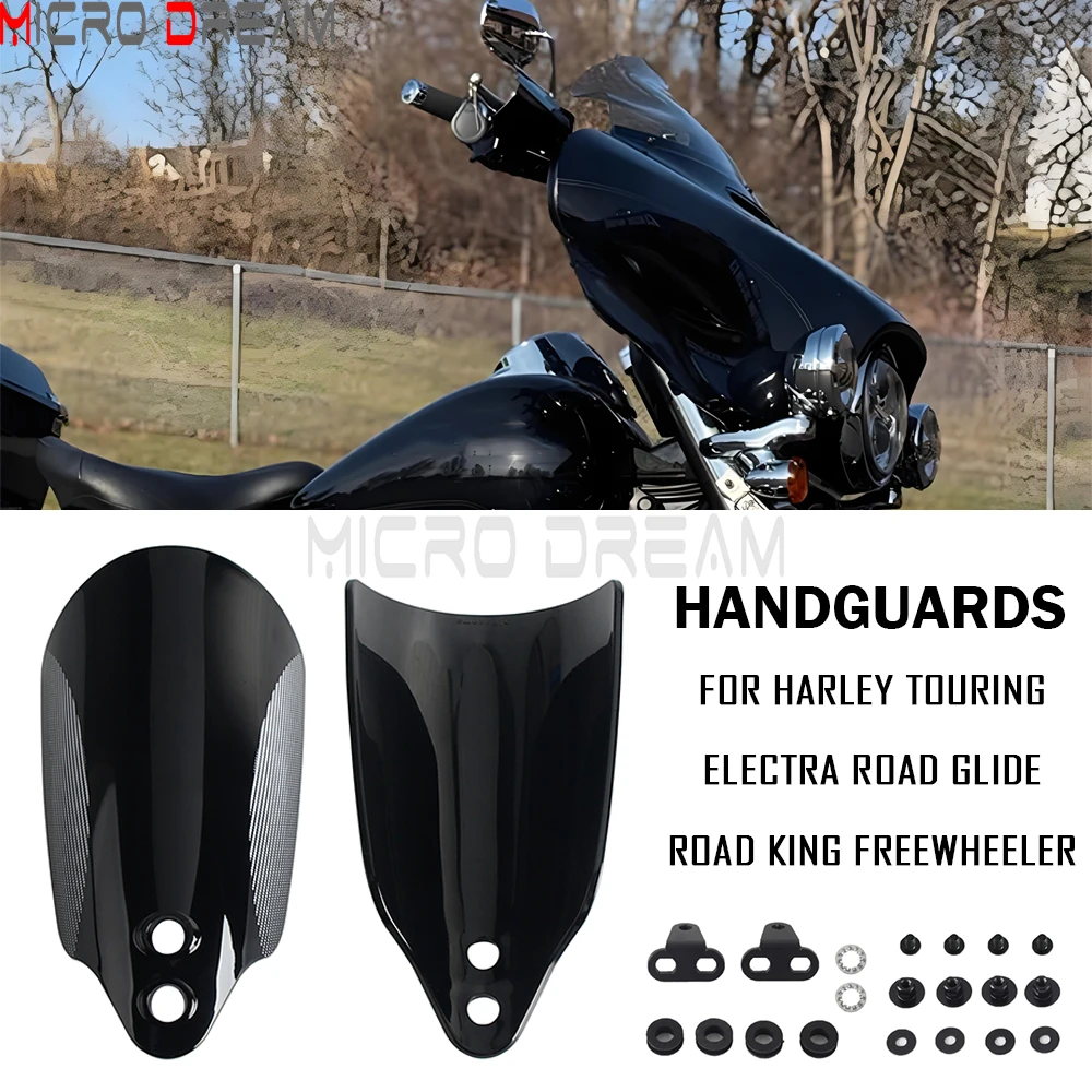For Harley Touring Electra Road Glide Road King Freewheeler FLHT FLTRX FLHR FLRT Handguards Motorcycle Handle Hand Guard Shield
For Harley Touring Electra Road Glide Road King Freewheeler FLHT FLTRX FLHR FLRT Handguards Motorcycle Handle Hand Guard Shield