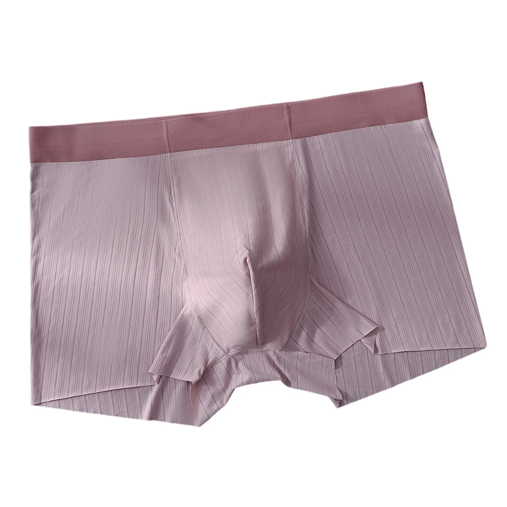 Men's Seamless Trunks Ultra-thin Briefs Ice Silk Underwear Femboy 3D Bulge Pouch Bikini Boxer Shorts Elastic Men's Underpants
Men's Seamless Trunks Ultra-thin Briefs Ice Silk Underwear Femboy 3D Bulge Pouch Bikini Boxer Shorts Elastic Men's Underpants