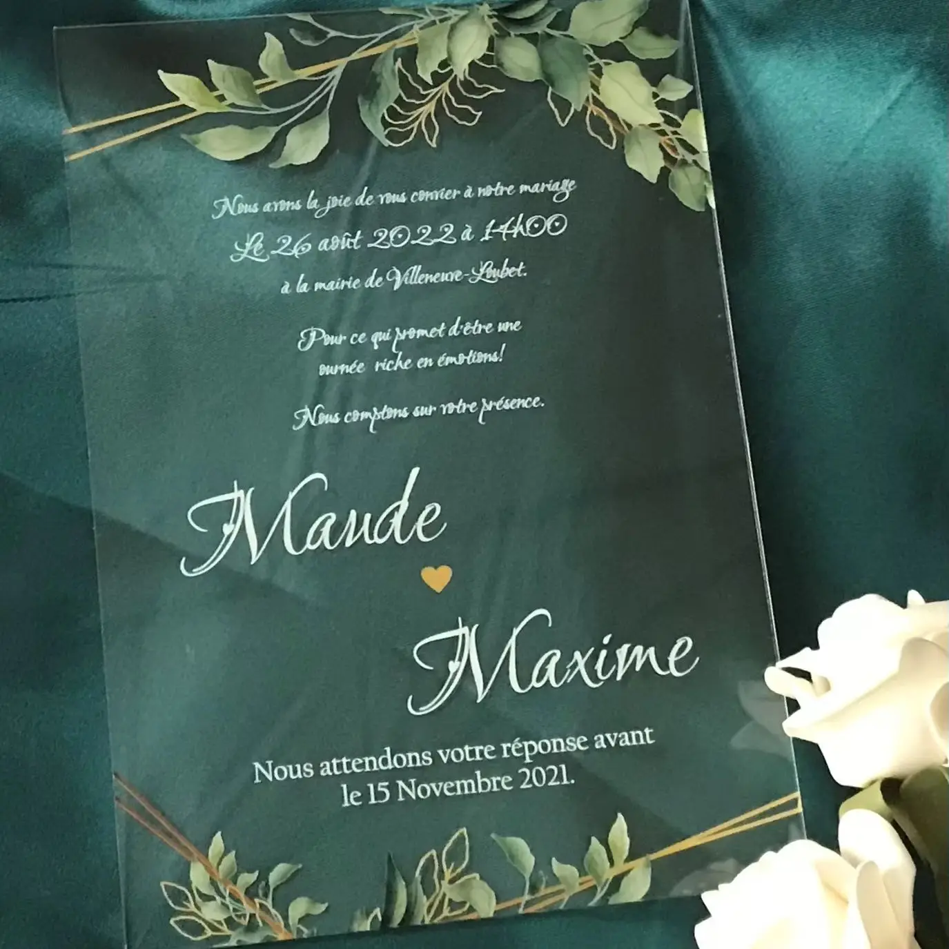 Custom 10pcs Acrylic Wedding Invitation,Eucalyptus Acrylic Invite,Acrylic Wedding Menu,Baptism Invitation for Gift Decoration 
Custom 10pcs Acrylic Wedding Invitation,Eucalyptus Acrylic Invite,Acrylic Wedding Menu,Baptism Invitation for Gift Decoration