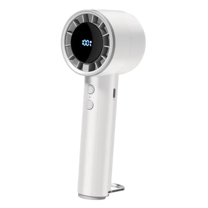 Mini Handheld Fan with LED Display 2000mAh Rechargeable Battery 5-Speed Turbo Strong Wind Portable USB Fan for Travel Beach Bus
Mini Handheld Fan with LED Display 2000mAh Rechargeable Battery 5-Speed Turbo Strong Wind Portable USB Fan for Travel Beach Bus