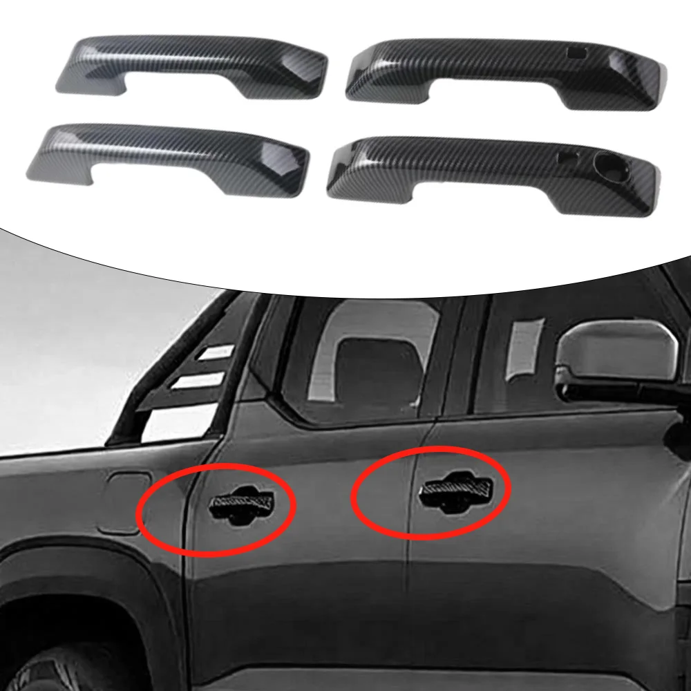 4Pcs Car Exterior Door Handle Cover Trim Protector for BYD Shark 6 2024 2025 2026 Right Hand Drive Carbon Fiber Black
4Pcs Car Exterior Door Handle Cover Trim Protector for BYD Shark 6 2024 2025 2026 Right Hand Drive Carbon Fiber Black