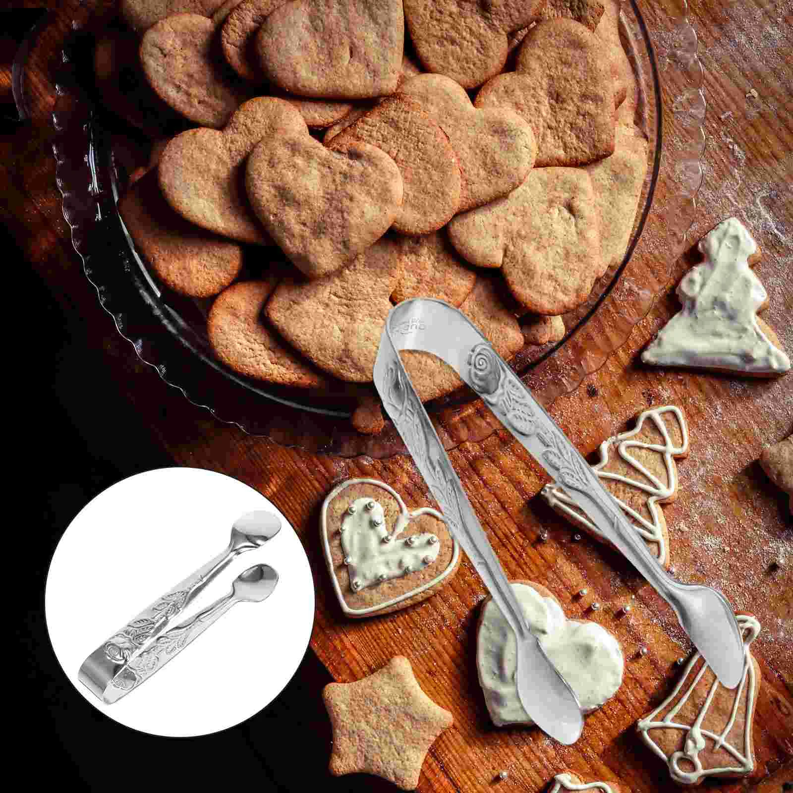 3pcs Food Tongs Stainless Steel Kitchen Restaurant Hotel Supplies Clips Serving Tools Cookie Handler Lemon Slicer
3pcs Food Tongs Stainless Steel Kitchen Restaurant Hotel Supplies Clips Serving Tools Cookie Handler Lemon Slicer