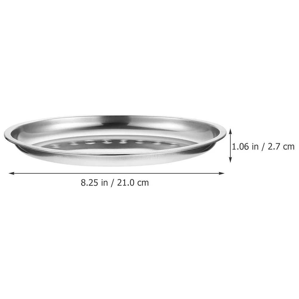 Stainless Steel Oval Plate Fish Serving Tray Snack Dessert Dish Home Restaurant Use Lightweight Smooth Surface Practical Pastry 
Stainless Steel Oval Plate Fish Serving Tray Snack Dessert Dish Home Restaurant Use Lightweight Smooth Surface Practical Pastry