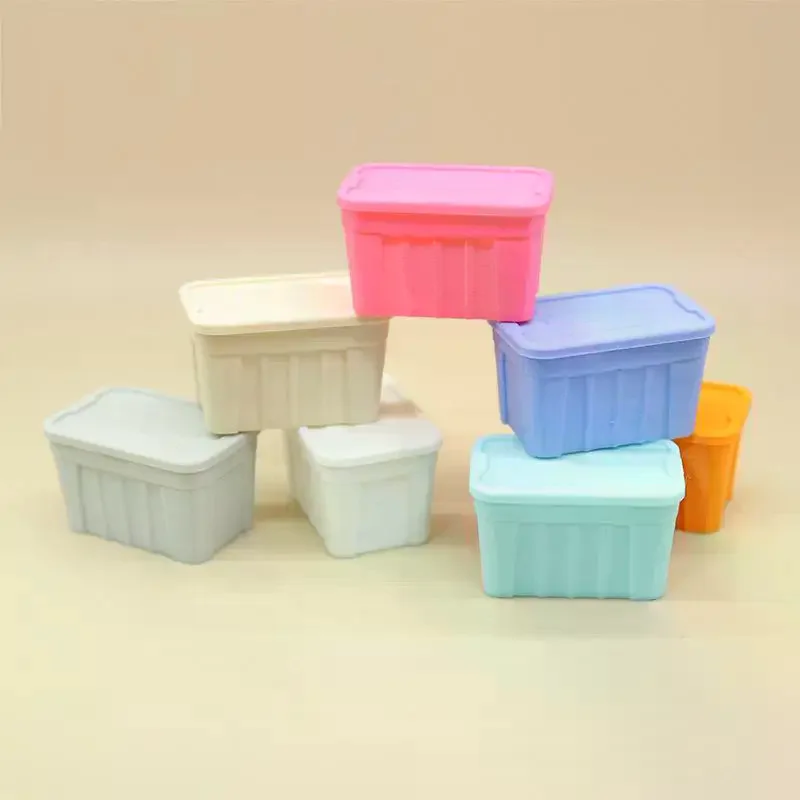 1Pcs 1:12 Dollhouse Mini Color Storage Box With Lid Model Home Decoration Dolls House Micro Scene Ornaments Decor Props
1Pcs 1:12 Dollhouse Mini Color Storage Box With Lid Model Home Decoration Dolls House Micro Scene Ornaments Decor Props