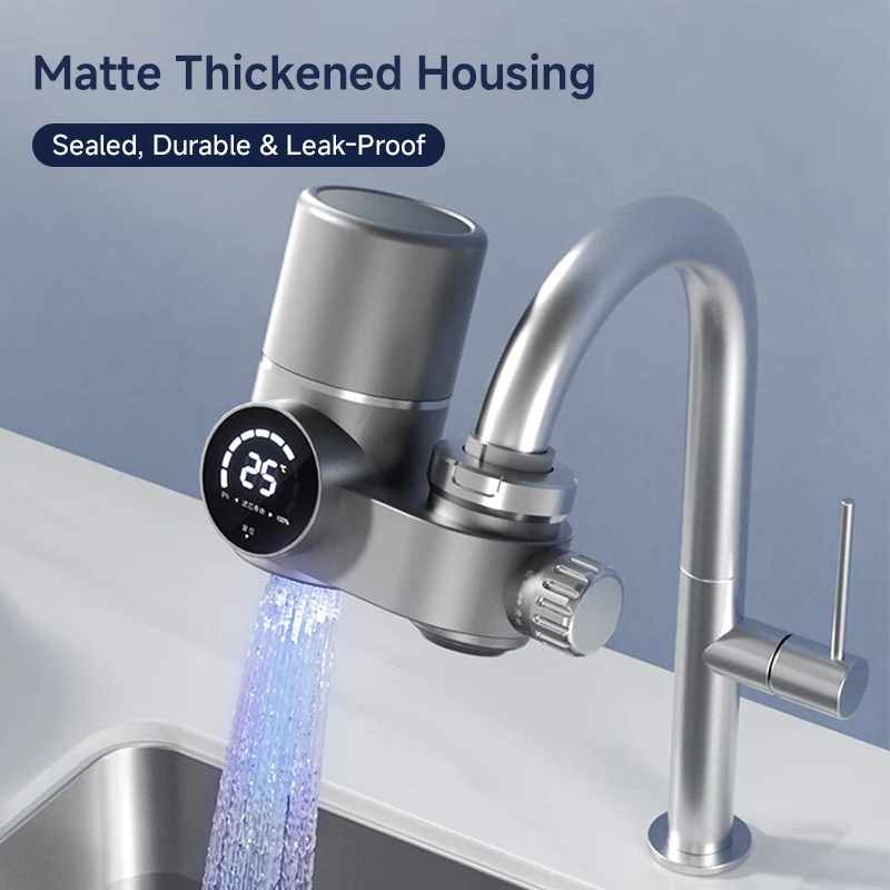 Senior Kitchen Faucet Water Filter with UV Sterilization 8 Stage Filtration Smart Display Water Filter Kitchen Faucet Accessorie
Senior Kitchen Faucet Water Filter with UV Sterilization 8 Stage Filtration Smart Display Water Filter Kitchen Faucet Accessorie
