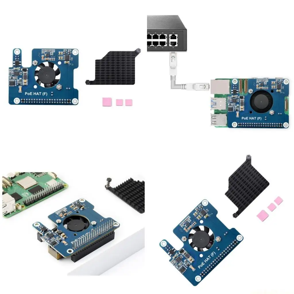 Новинка для 5 POE Плата расширения Power over Ethernet Модуль охлаждения Встроенные вентиляторные сети Стандарт
Новинка для 5 POE Плата расширения Power over Ethernet Модуль охлаждения Встроенные вентиляторные сети Стандарт