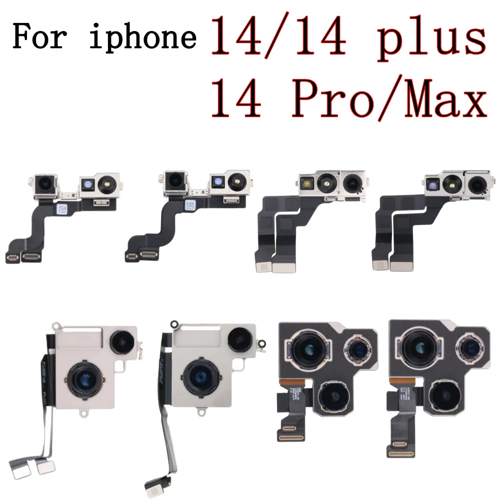 Rear Camera For iPhone 14 Pro Max/14 Plus 14Pro Back Facing Main Front Camera With Flash Module Sensor Flex Cable Full Parts
Rear Camera For iPhone 14 Pro Max/14 Plus 14Pro Back Facing Main Front Camera With Flash Module Sensor Flex Cable Full Parts