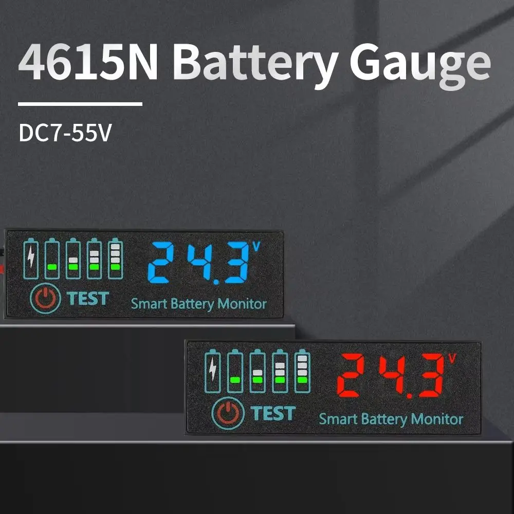 1Pcs DC7-55V Battery Level Indicator Meter Module LED Display LCD Display Meter Display Meter Universal Lead Acid Battery Tester
1Pcs DC7-55V Battery Level Indicator Meter Module LED Display LCD Display Meter Display Meter Universal Lead Acid Battery Tester