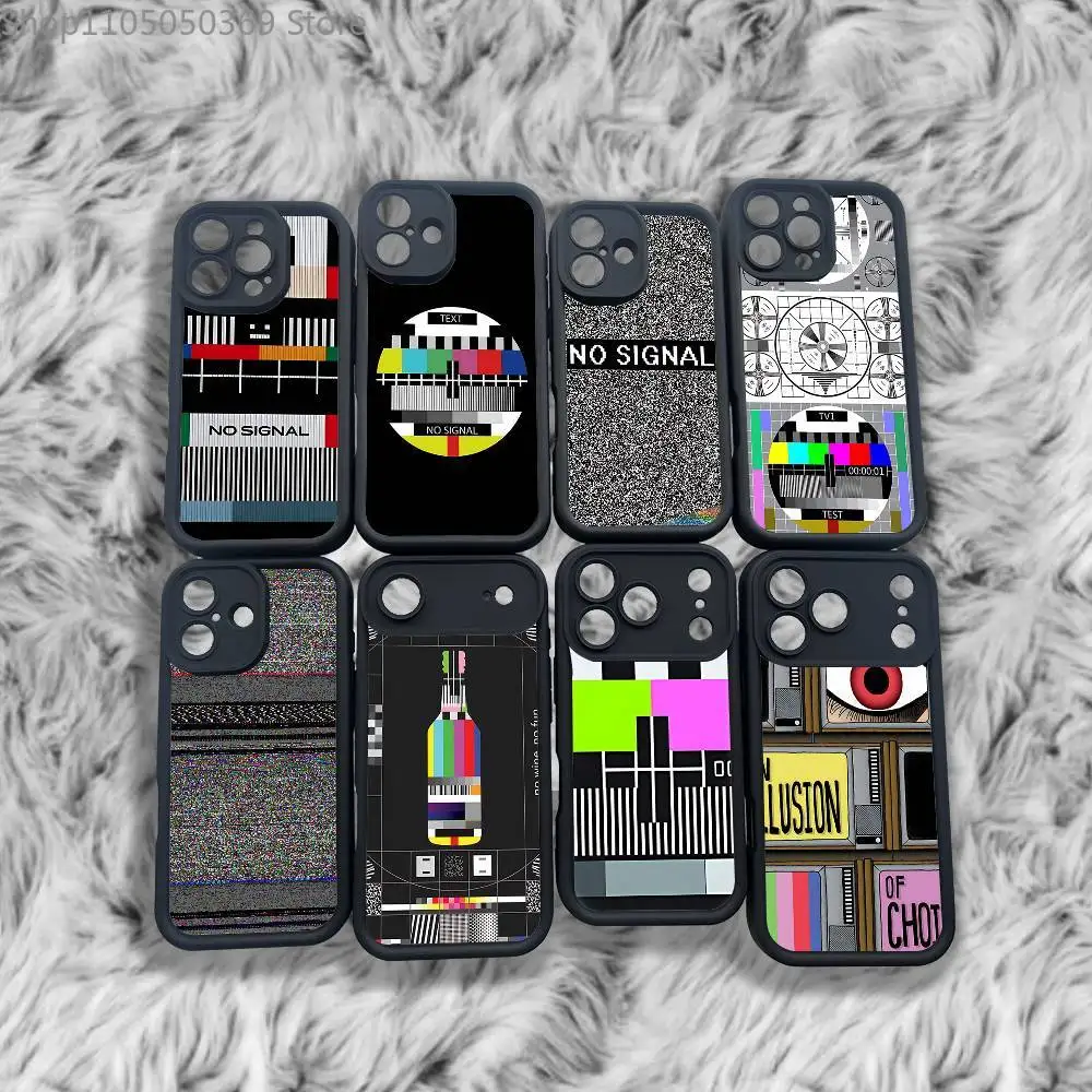 No Signal TV Phone Case For iPhone 17,16,15,14,13,12,11,Pro,Max,Plus,X,XS,SE4,E,Mini Black Thickened border Case
No Signal TV Phone Case For iPhone 17,16,15,14,13,12,11,Pro,Max,Plus,X,XS,SE4,E,Mini Black Thickened border Case