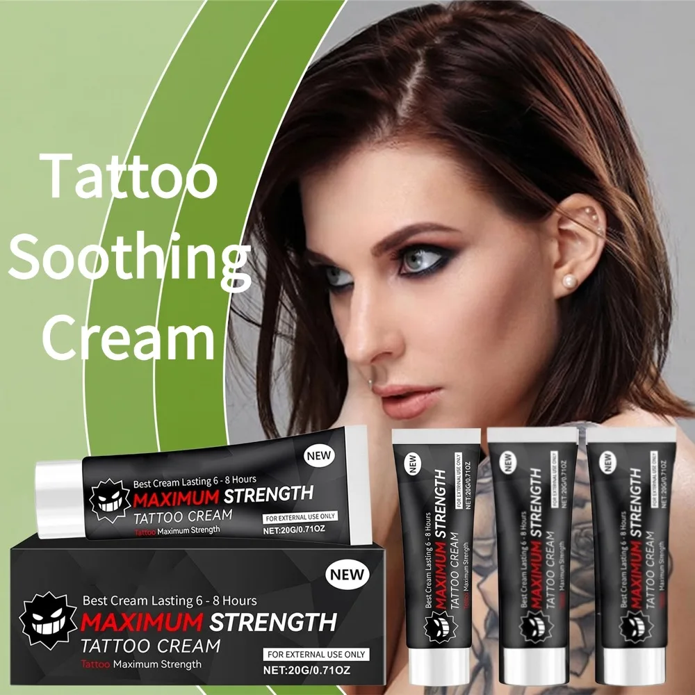 20g Tattoo Soothing Creaml Nourishing Skin Lasting Color Preservation Enhancer for Body Skin Care Moisturizing Cosmetics 1/5Pcs
20g Tattoo Soothing Creaml Nourishing Skin Lasting Color Preservation Enhancer for Body Skin Care Moisturizing Cosmetics 1/5Pcs