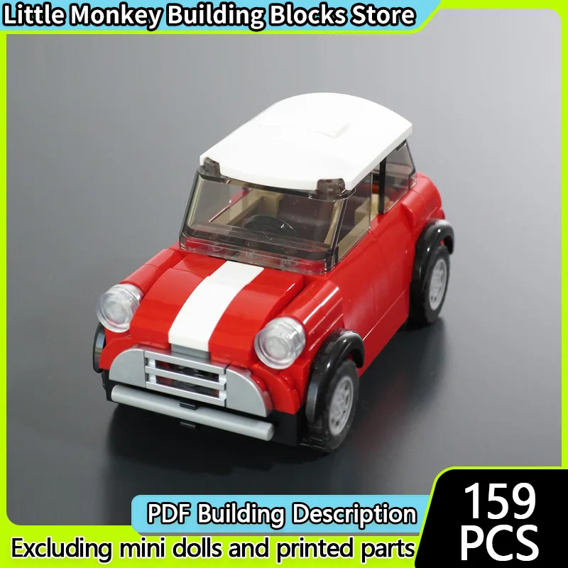 Speed Racing Car Model MOC Building Bricks Classic Cooper Small Sedan Modular Technology Children Holiday Gift Assemble Toy Suit
Speed Racing Car Model MOC Building Bricks Classic Cooper Small Sedan Modular Technology Children Holiday Gift Assemble Toy Suit