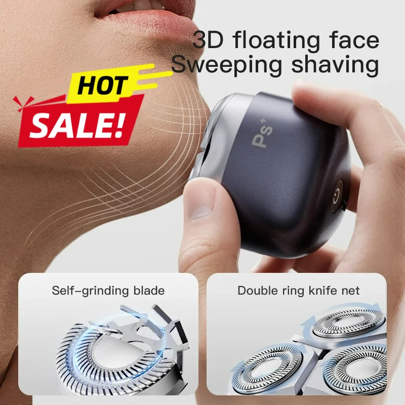 Магнитная электробритва для мужчин, 3D плавающая головка с 3 лезвиями, IPX7, водонепроницаемая перезаряжаемая портативная модная бритва для бороды с металлическим корпусом
Магнитная электробритва для мужчин, 3D плавающая головка с 3 лезвиями, IPX7, водонепроницаемая перезаряжаемая портативная модная бритва для бороды с металлическим корпусом