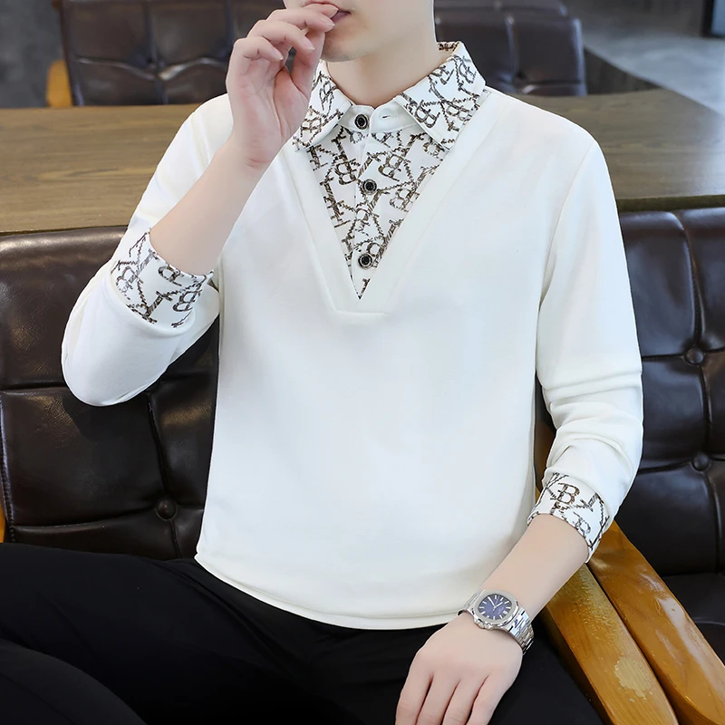 Casual Long Sve irt Men's Slim Fit Faionable Spring Autumn Turn-down Collar T-irt Printed Geometric Pattern
Casual Long Sve irt Men's Slim Fit Faionable Spring Autumn Turn-down Collar T-irt Printed Geometric Pattern