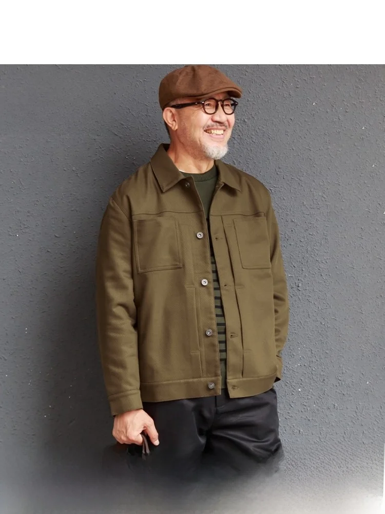 Loose Fit Thin Jaet for Dad And ly Men Spring Autumn Large Size Outerwear Busin Gentleman Sle Breathable Polyester
Loose Fit Thin Jaet for Dad And ly Men Spring Autumn Large Size Outerwear Busin Gentleman Sle Breathable Polyester