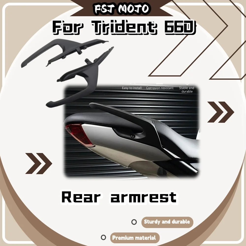 For Trident660 CNC Aluminum Rear Passenger Grab Rail Tail Handle Stable Grip Reduce Slipping For Back Seat Rider Riding Parts
For Trident660 CNC Aluminum Rear Passenger Grab Rail Tail Handle Stable Grip Reduce Slipping For Back Seat Rider Riding Parts