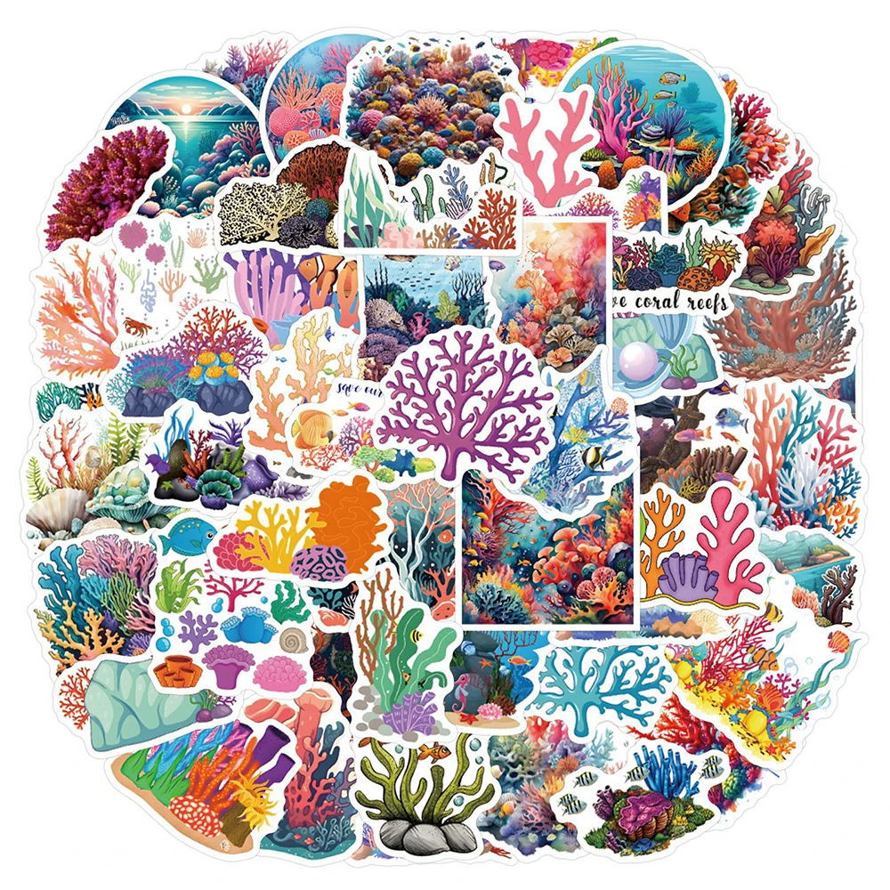 10/30/55pcs Coral Reef Graffiti Stickers Aesthetic DIY Phone Case Luggage Helmet Diary Waterproof Cute Decoration Sticker Decals
10/30/55pcs Coral Reef Graffiti Stickers Aesthetic DIY Phone Case Luggage Helmet Diary Waterproof Cute Decoration Sticker Decals