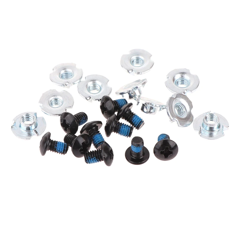 New 10Pairs Skate Shoes Screws Inline Roller Skate Replacement Repair Mounting Screws Nut Bolt Part Roller Skate Shoes Fittings
New 10Pairs Skate Shoes Screws Inline Roller Skate Replacement Repair Mounting Screws Nut Bolt Part Roller Skate Shoes Fittings
