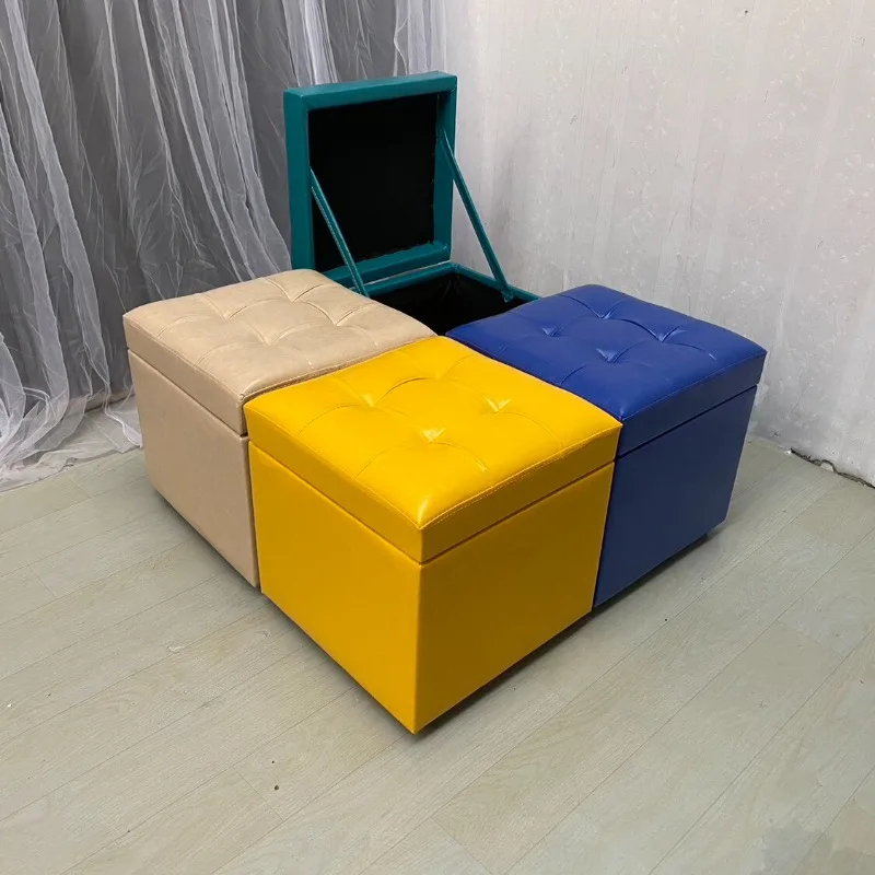 New KTV oil wax leather storage low stool footstool solid wood sto
New KTV oil wax leather storage low stool footstool solid wood sto