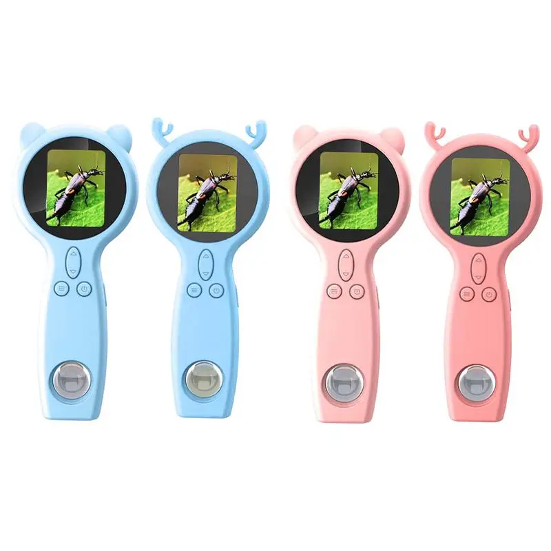 Pocket Size Microscope 50X Digital HD Portable Magnifier Two Lens Multi-Functional Magnifying Glass Supports Photo Video taking
Pocket Size Microscope 50X Digital HD Portable Magnifier Two Lens Multi-Functional Magnifying Glass Supports Photo Video taking