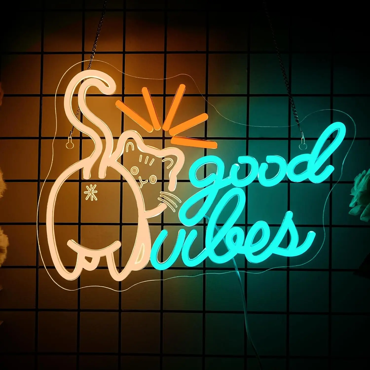 LED Neon Sign for Wall Decor Little Kitten Good Vibes Neon Light USB Dimmable for Home Party Gift Office Bedroom Kids Room Decor
LED Neon Sign for Wall Decor Little Kitten Good Vibes Neon Light USB Dimmable for Home Party Gift Office Bedroom Kids Room Decor