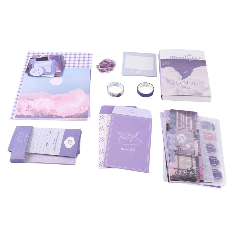 Aesthetic Scrapbook Kit(348Pcs), Junk Journal Kit With Journaling/Scrapbooking Supplies, Stationery
Aesthetic Scrapbook Kit(348Pcs), Junk Journal Kit With Journaling/Scrapbooking Supplies, Stationery