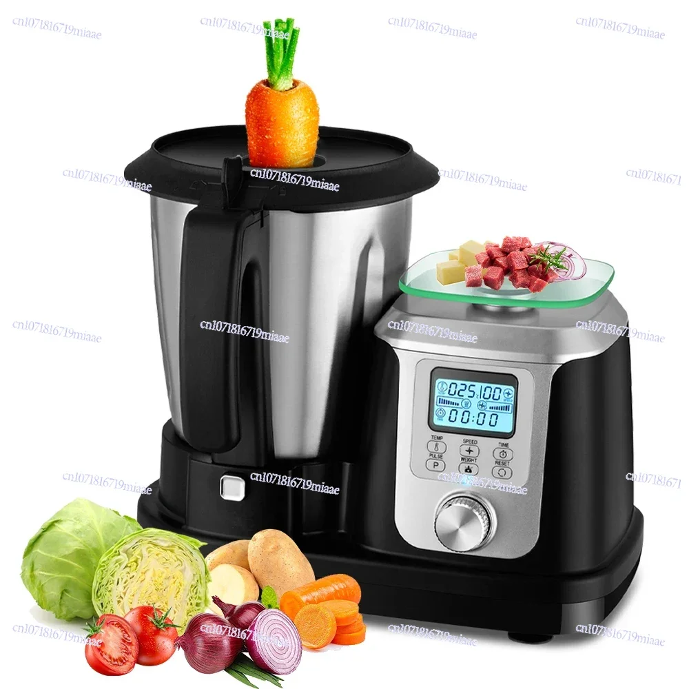 Kitchen Food Processor Robot Smart All-In-One Cooker,Chopper,Steamer,Juicer,Blender,Boil,Knead,Weigh, Multi-Functional WIFI APP
Kitchen Food Processor Robot Smart All-In-One Cooker,Chopper,Steamer,Juicer,Blender,Boil,Knead,Weigh, Multi-Functional WIFI APP