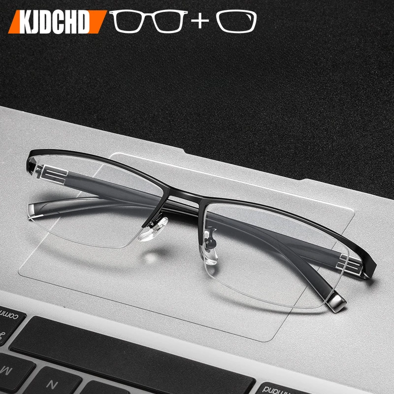KJDCHD Men's Prescription Glasses Myopia Hyperopia Progressive Optical Eyeglasses Titanium Fashion Retro Square Eyewear 
KJDCHD Men's Prescription Glasses Myopia Hyperopia Progressive Optical Eyeglasses Titanium Fashion Retro Square Eyewear