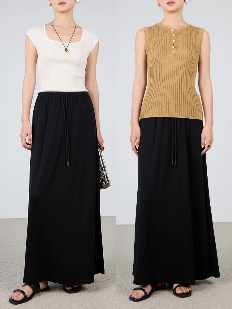 Юбка из ацетата с высокой талией и эластичной резинкой на талии, женская летняя тонкая длинная цельная юбка Cool Dr Commute Simple Sle A-Line S...
Юбка из ацетата с высокой талией и эластичной резинкой на талии, женская летняя тонкая длинная цельная юбка Cool Dr Commute Simple Sle A-Line S...