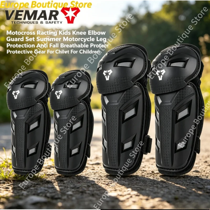 2026 NEW Children Motocross Racing Knee Elbow Pads Summer Anti Fall Breathable Motorcycle Leg Protection Protective Gear Set
2026 NEW Children Motocross Racing Knee Elbow Pads Summer Anti Fall Breathable Motorcycle Leg Protection Protective Gear Set
