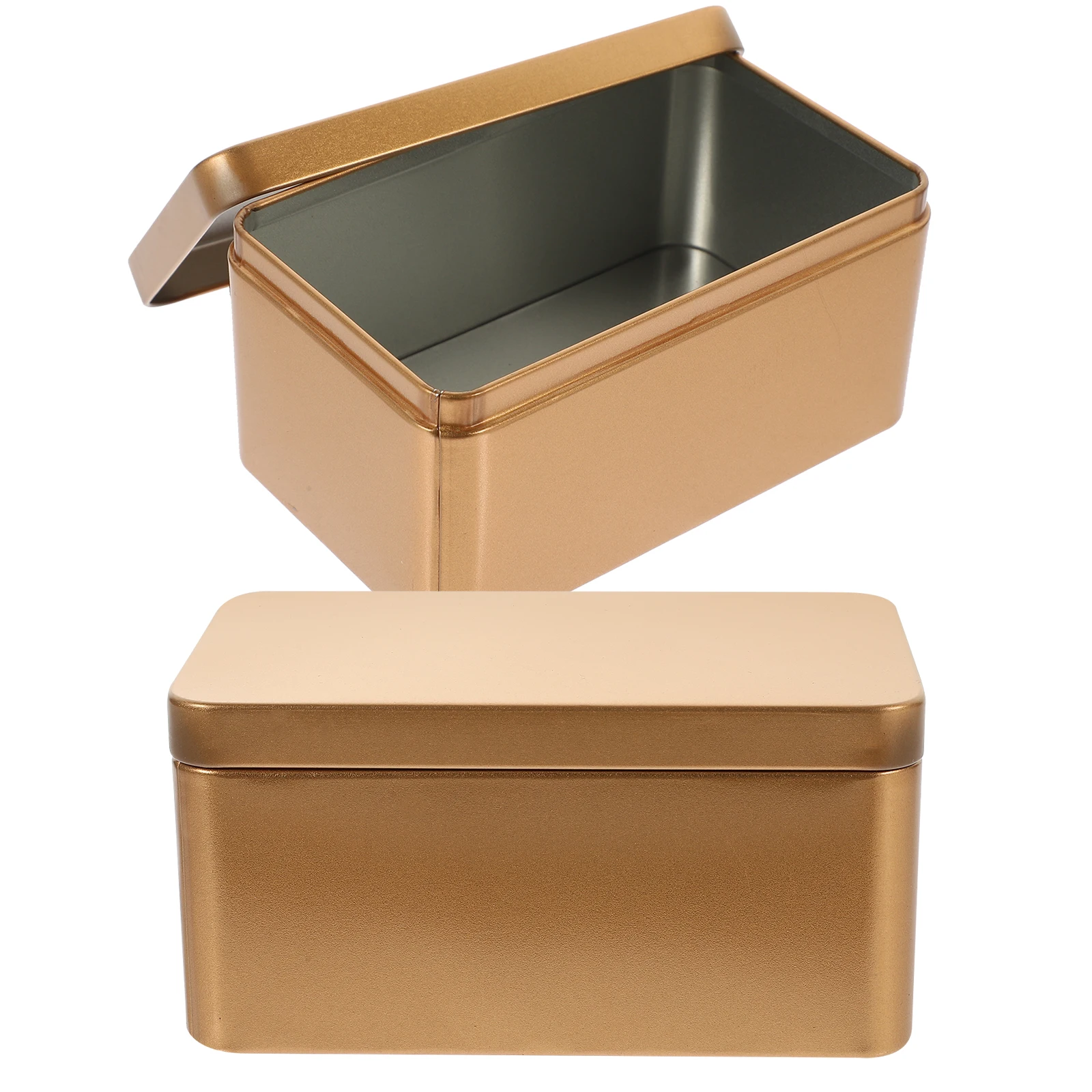2Pcs Tea Storage Box Rectangular Container Tinplate Case Filter Holder Golden Bulk Packaging Household Organizer
2Pcs Tea Storage Box Rectangular Container Tinplate Case Filter Holder Golden Bulk Packaging Household Organizer