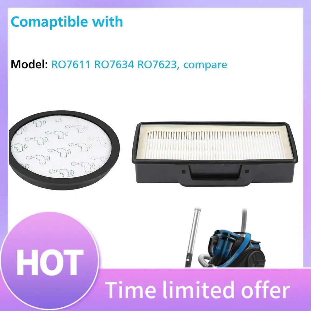 B69C Replacement HEPA Filter Compatible For Rowenta RO7611 RO7634 RO7623 Vacuum Cleaners Accessories, Replaces ZR903701
B69C Replacement HEPA Filter Compatible For Rowenta RO7611 RO7634 RO7623 Vacuum Cleaners Accessories, Replaces ZR903701