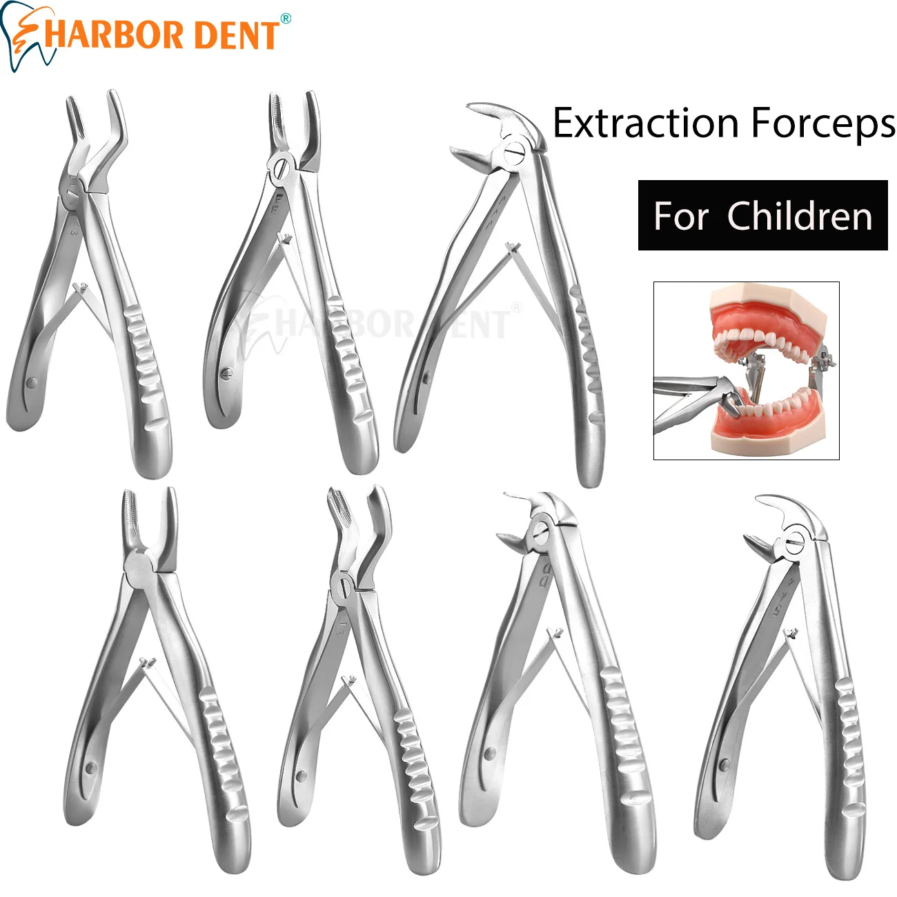 1Pc Dental Forceps Children Tooth Extraction Pliers 7 Types Stainless Steel Orthodontic Surgery Tool For Dentistry Clinic
1Pc Dental Forceps Children Tooth Extraction Pliers 7 Types Stainless Steel Orthodontic Surgery Tool For Dentistry Clinic