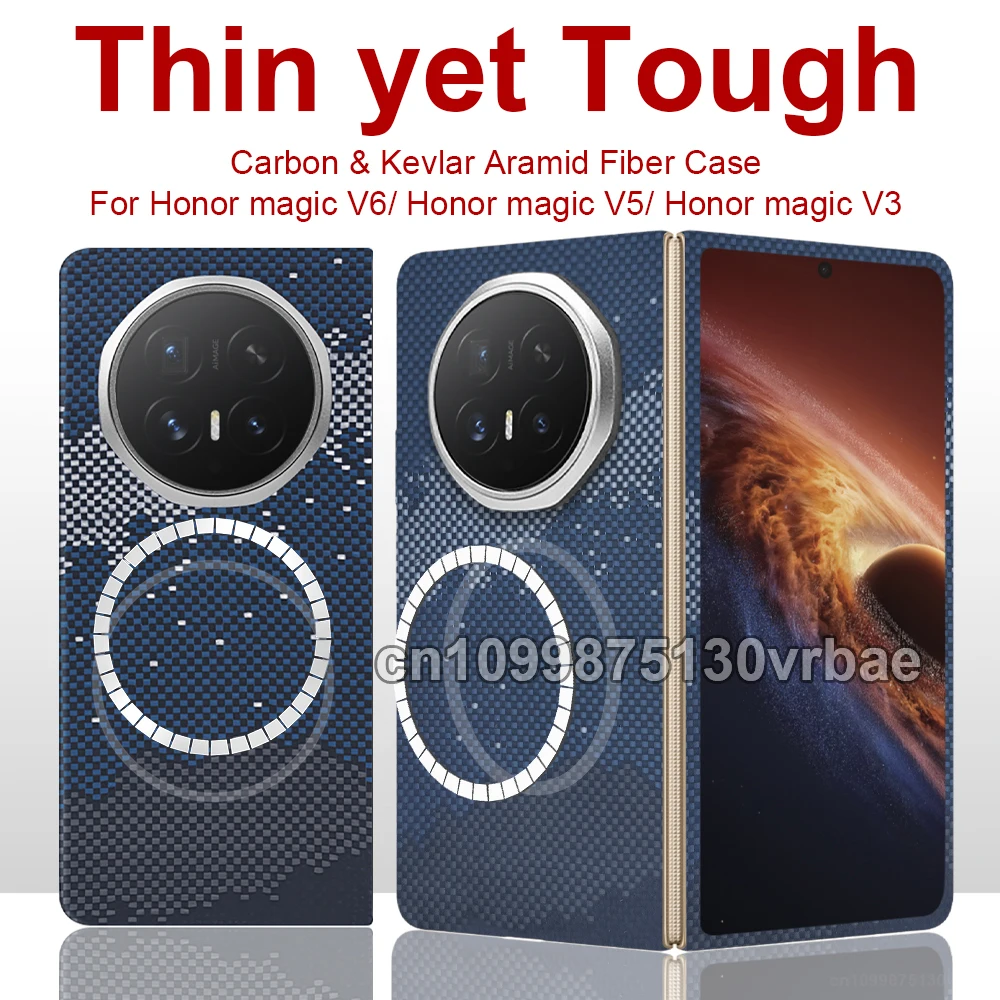 Strong Magnetic For honor magic v3/magic v5/magic v6 Case Thin Magnetic Aramid Carbon Fiber Cover Kevlar Protective premium Hing
Strong Magnetic For honor magic v3/magic v5/magic v6 Case Thin Magnetic Aramid Carbon Fiber Cover Kevlar Protective premium Hing