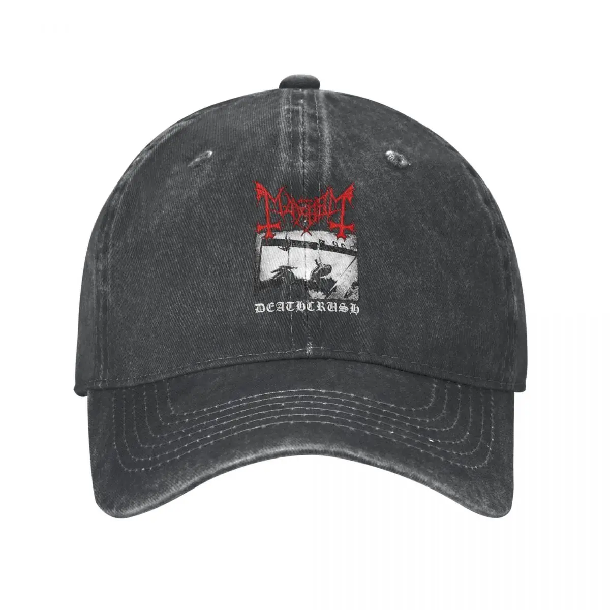 Mayhem Euronymous Baseball Caps Vintage Distressed Cotton Heavy Death Metal Music Headwear Unisex Outdoor Running Golf Caps Hat
Mayhem Euronymous Baseball Caps Vintage Distressed Cotton Heavy Death Metal Music Headwear Unisex Outdoor Running Golf Caps Hat