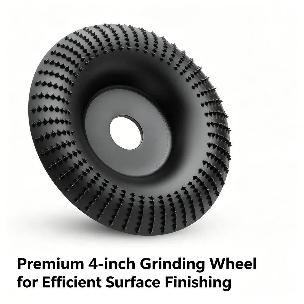 4 Inch Wood Sculpting Disc Tungsten Carbide Spike Grinding Wheel Angle Grinder Attachment For Wood Furniture Sanding Jobs
4 Inch Wood Sculpting Disc Tungsten Carbide Spike Grinding Wheel Angle Grinder Attachment For Wood Furniture Sanding Jobs