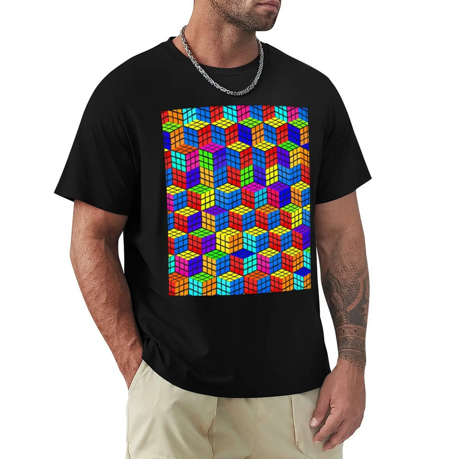 rubik's illusion T-Shirt summer top aesthetic clothes graphic t shirt vintage mens t shirt
rubik's illusion T-Shirt summer top aesthetic clothes graphic t shirt vintage mens t shirt
