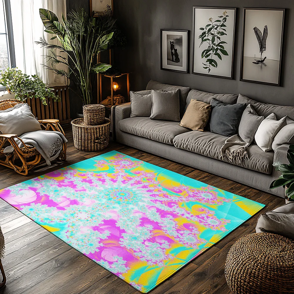 Tuniu Tie Dye Colorful Rug Mat Rug for Bathroom Kitchen Living Room Anti Skid Patchwork Floor Decor
Tuniu Tie Dye Colorful Rug Mat Rug for Bathroom Kitchen Living Room Anti Skid Patchwork Floor Decor