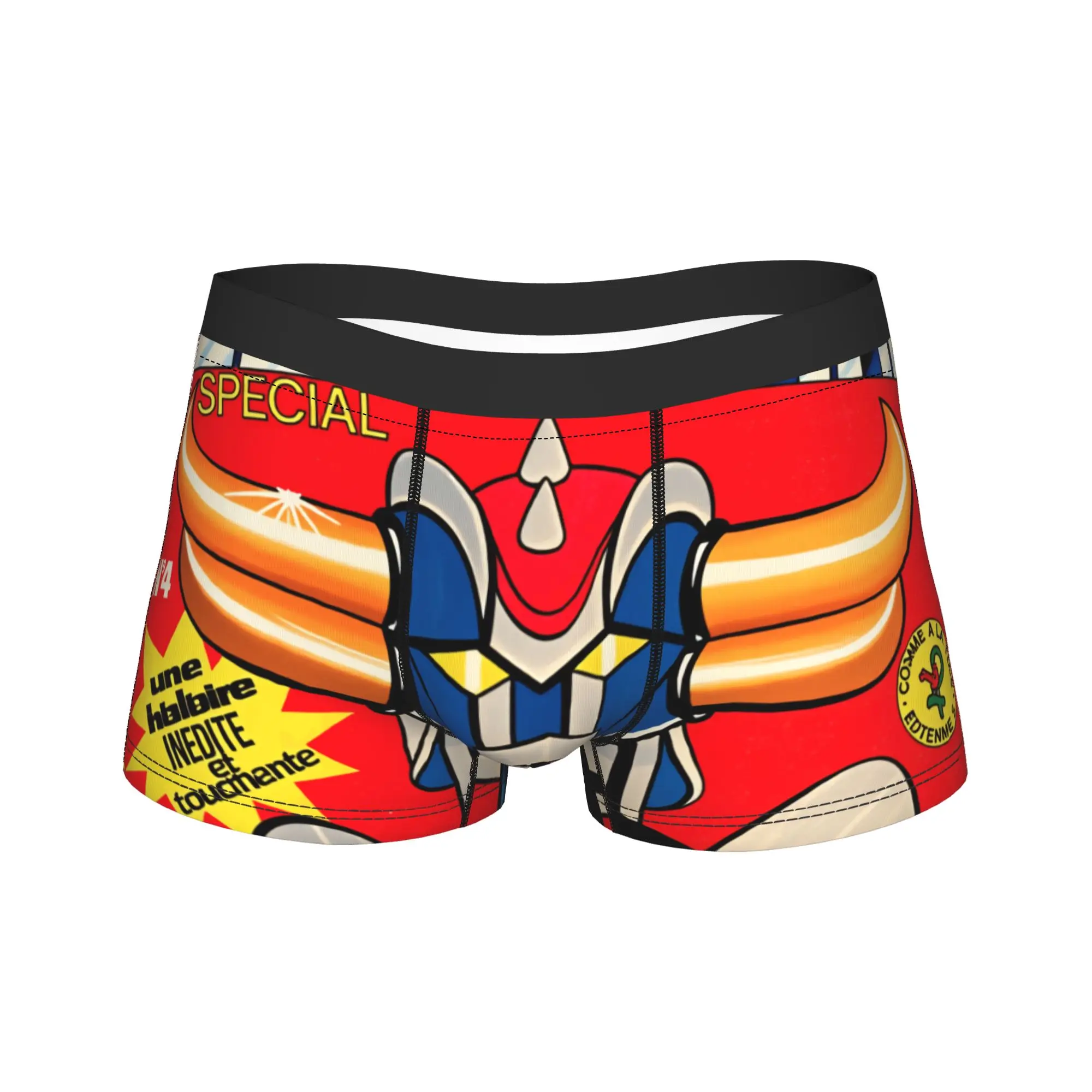 Goldorak Actarus Mazinger Z Underwear Male Boxer Brief Comfortable Boxershorts High Quality Custom DIY Oversize Underpants
Goldorak Actarus Mazinger Z Underwear Male Boxer Brief Comfortable Boxershorts High Quality Custom DIY Oversize Underpants